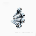 Hexagon head screws with EPDM washers